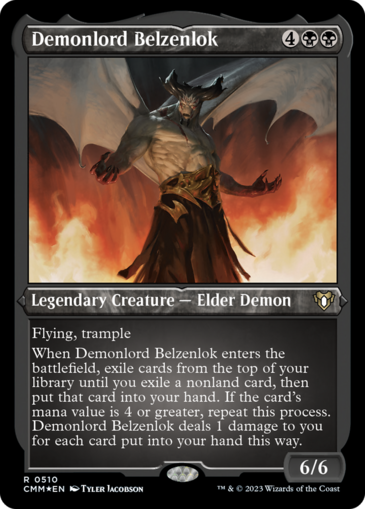 Demonlord Belzenlok (Etched)