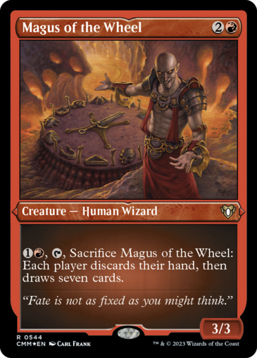 Magus of the Wheel (Etched)