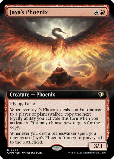 Jaya's Phoenix  V2 (Extended art)