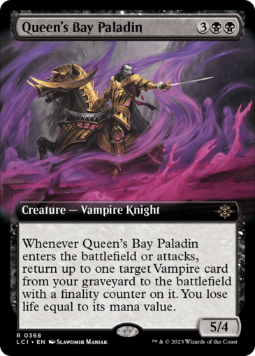 Queen's Bay Paladin (extended)