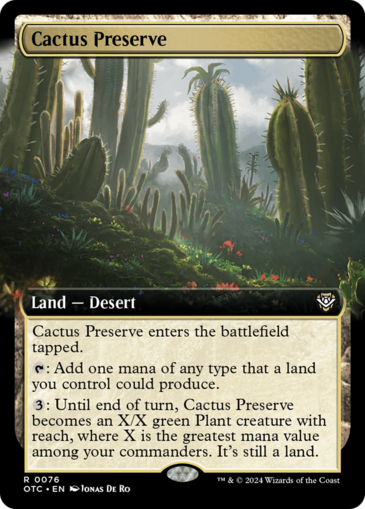 Cactus Preserve (Extended)