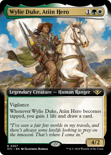 Wylie Duke, Atiin Hero (Extended)
