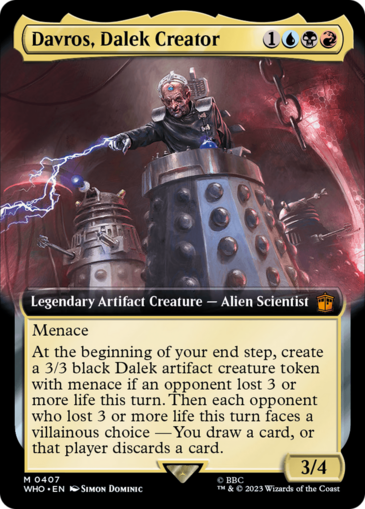 Davros, Dalek Creator (Extended)