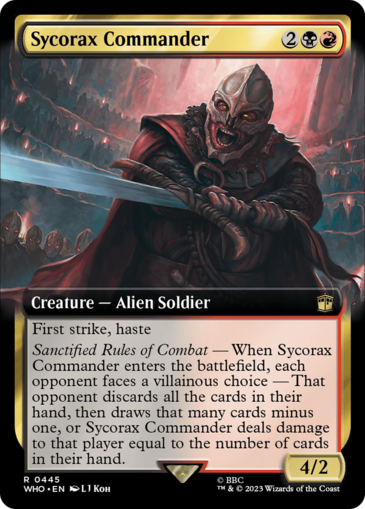 Sycorax Commander (Extended)